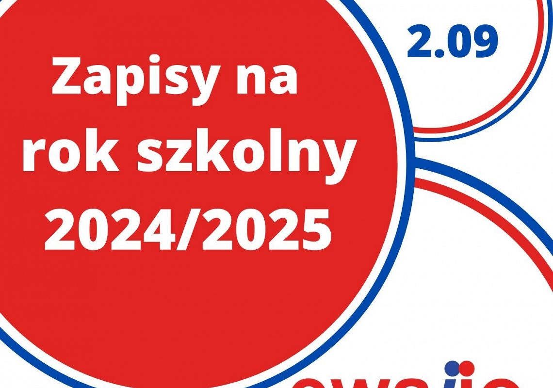 Zapisy na zajęcia zaczynamy 02.09.2024